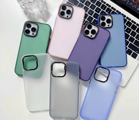 Ốp lưng Iphone trong suốt nhiều màu 